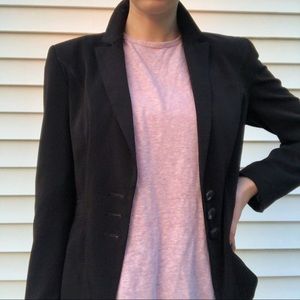 Simple black blazer